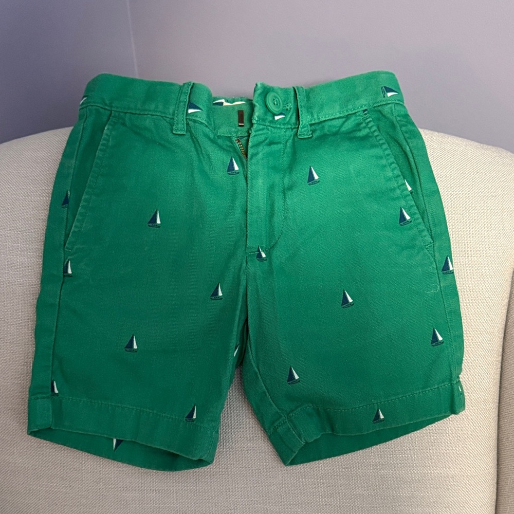 Crewcuts Green Patterned Men's Shorts